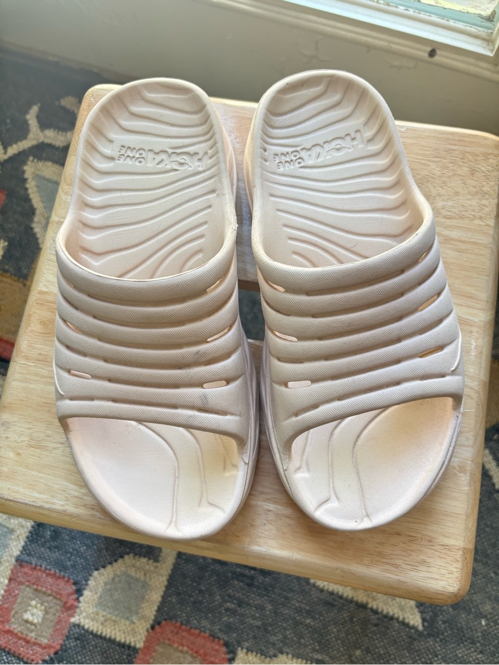 HOKA Ora Recovery Slides - light pink/silver peony - Picture 3 of 4